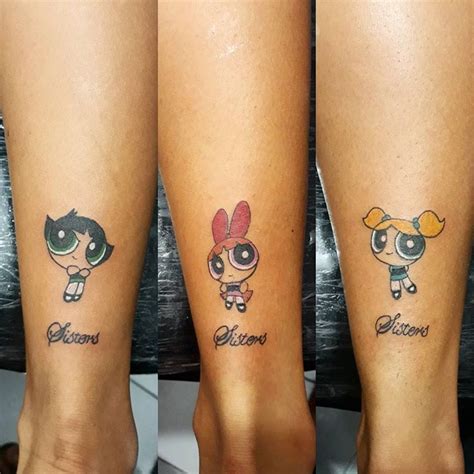 tatuajes de las chicas superpoderosas blanco y negro|30 ideas lindas de tatuajes de las chicas súper poderosas